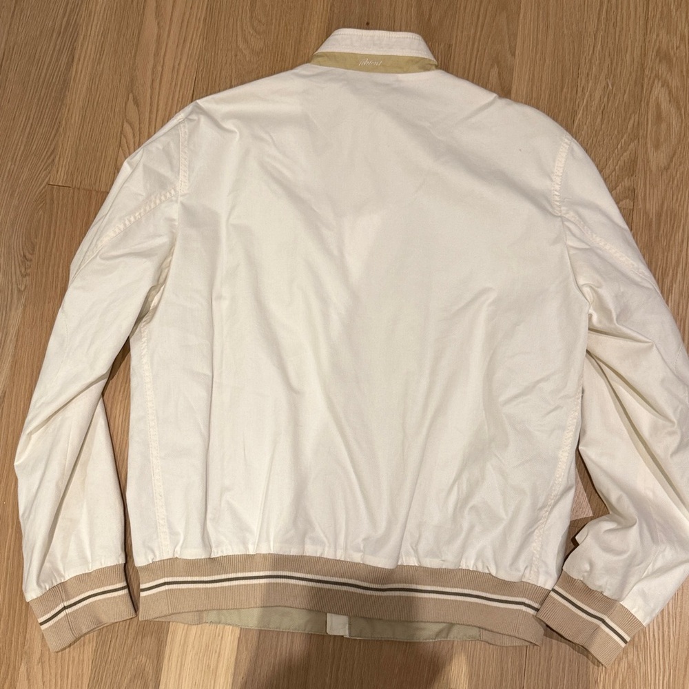 Brioni white zip up jacket - Picture 7 of 12